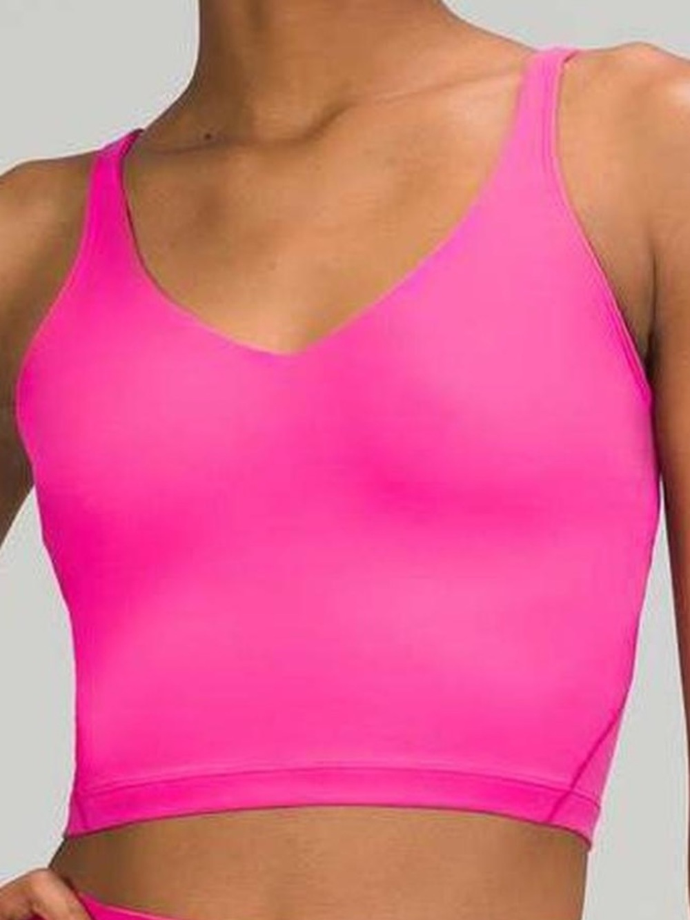 Lululemon Align Tank Top Sonic Pink Size 6 excellent condition no flaws